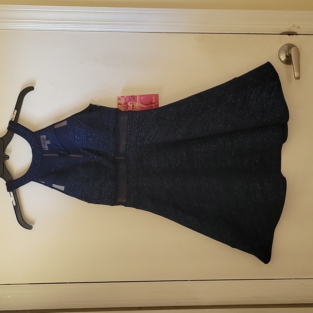 Emerald Sundae Womens Navy Dress Size Small